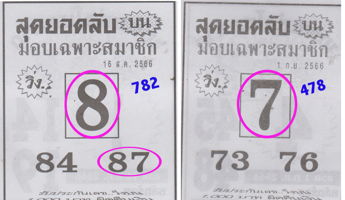 Thai Lottery Sure Win Best Digit Envelop Tip 16/09/23 – THAI LOTTERY ...